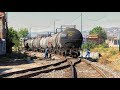 😱#TrenMorelia CAB RIDE Escapera con GP38-2 ENTREGA TANQUES en aceitera de SANTA LUCIA (Must see)