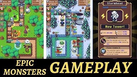 Epic Monster TD - RPG Tower Defense (Early Access) Android Gameplay