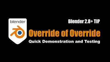 Blender Override of Override