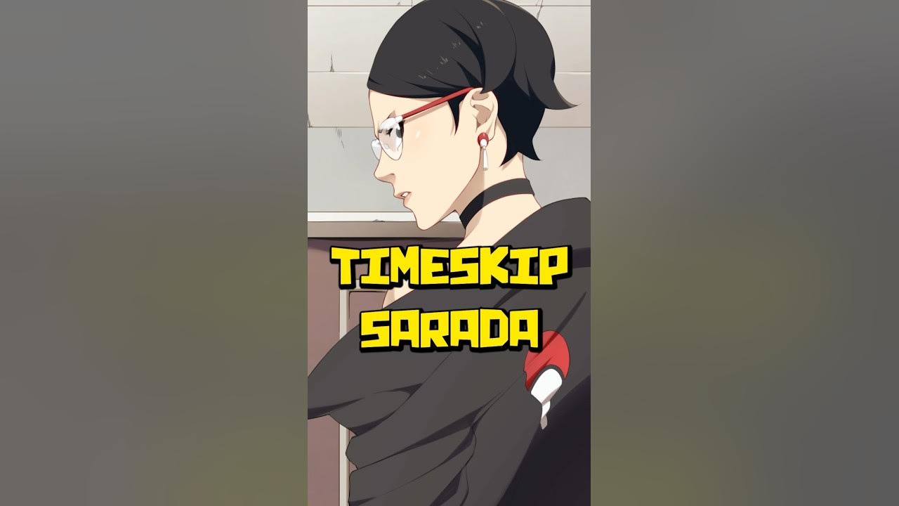 Shin_Obi on X: Uchiha Sarada. Time skip version 🥗✨ #SARADA #BORUTO  #BorutoTwoBlueVortex  / X