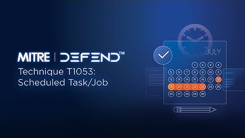 [D3 Smart SOAR] Implement MITRE D3FEND against ATT&CK Technique T1053