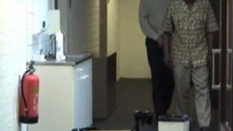 Blindsight - Blind man can see and avoid obstacles