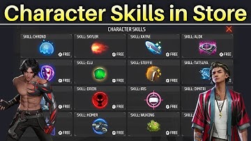 How to add Character Skills in Store | Shah G Creator | Free Fire Craftland Script