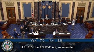 Moment Senate passes $95 billion aid package | Raw video