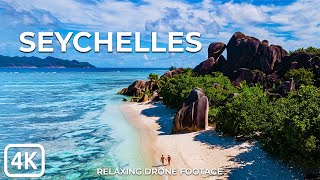 Seychelles 4K Ultra HD - Relaxing Music With Beautiful Natural Landscapes