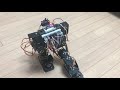 Biped robot walking ALMOST straight