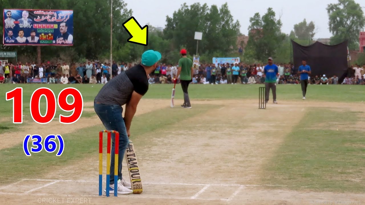 Tamour Mirza Need 109 Runs in 36 Balls || Taimoor Mirza Batting ...