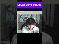 LoLzZz Gaming vs T1 Scare vs Hacker IN CONQUEROR LOBBY 🔥| GodL LoLzZz #SHORTS #shortsfeed