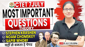 CTET July 2024 | CDP Most Important Theories #3, CDP PYQs, CDP Most Imp Questions, CDP By Gargi Mam