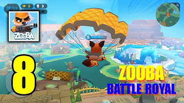 ZOOBA: Fun Battle Royale Game 2025 Walkthrough Gameplay Video - Part 08 (iOS, Android)