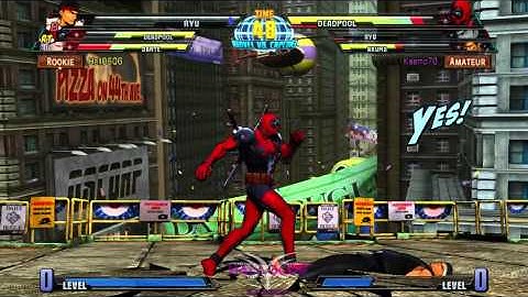 Marvel Vs Capcom 3 Online Player Match Part 6