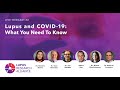 Lupus and COVID-19: What You Need to Know Webcast 2
