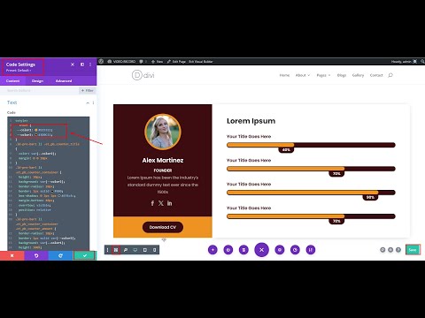 How To Change Color In The Divi Progress Bars Layout   Divi Layouts