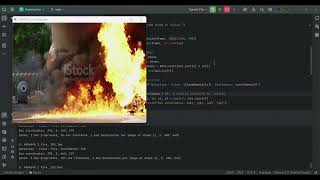 Fire detection using yolov8 #programming #firedetection #yolov8 #modeltrain#coding #technology