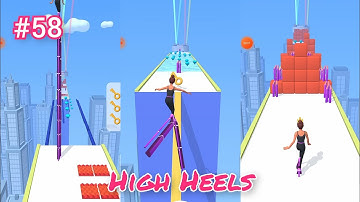 Girls favourite game | High heels run | Gameplay level 371-375 | bestandroidgame | gamerdidi |