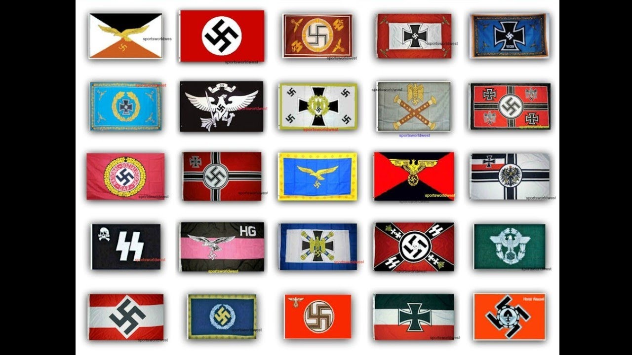 Как называют знак немцы французы. Знамёна Германии второй меровой. Флаг 3 рейха нацистской Германии. Флаг третьего рейха СС. Флаги и штандарты третьего рейха.