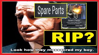 Did DE Ruin Spare parts Mod? Warframe