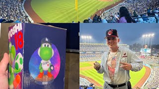 Yoshi Bobblehead giveaway at Dodger Stadium! 