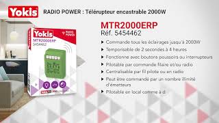 Télérupteur Temporisable Radio - Eclairage - Yokis