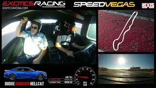 Dodge Charger Hellcat. Speed Vegas Drift ride along.