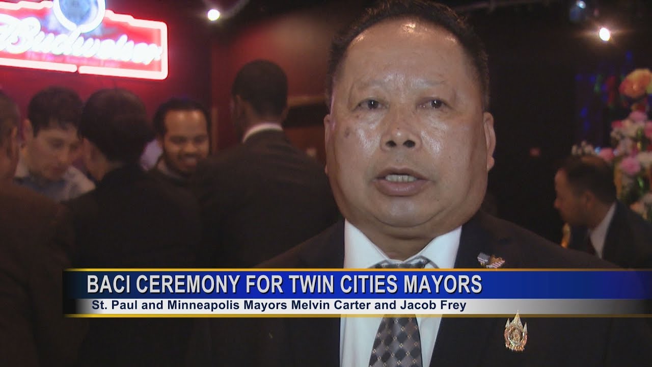 3 HMONG NEWS: HMONG LEADERS HOLD BACI BLESSING FOR THE MAYORS OF ST. PAUL AND MINNEAPOLIS.