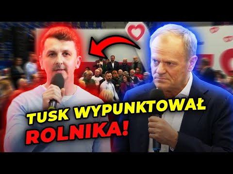 "TO WAM PASOWAŁO!". Tusk sprowadził rolnika na ziemię