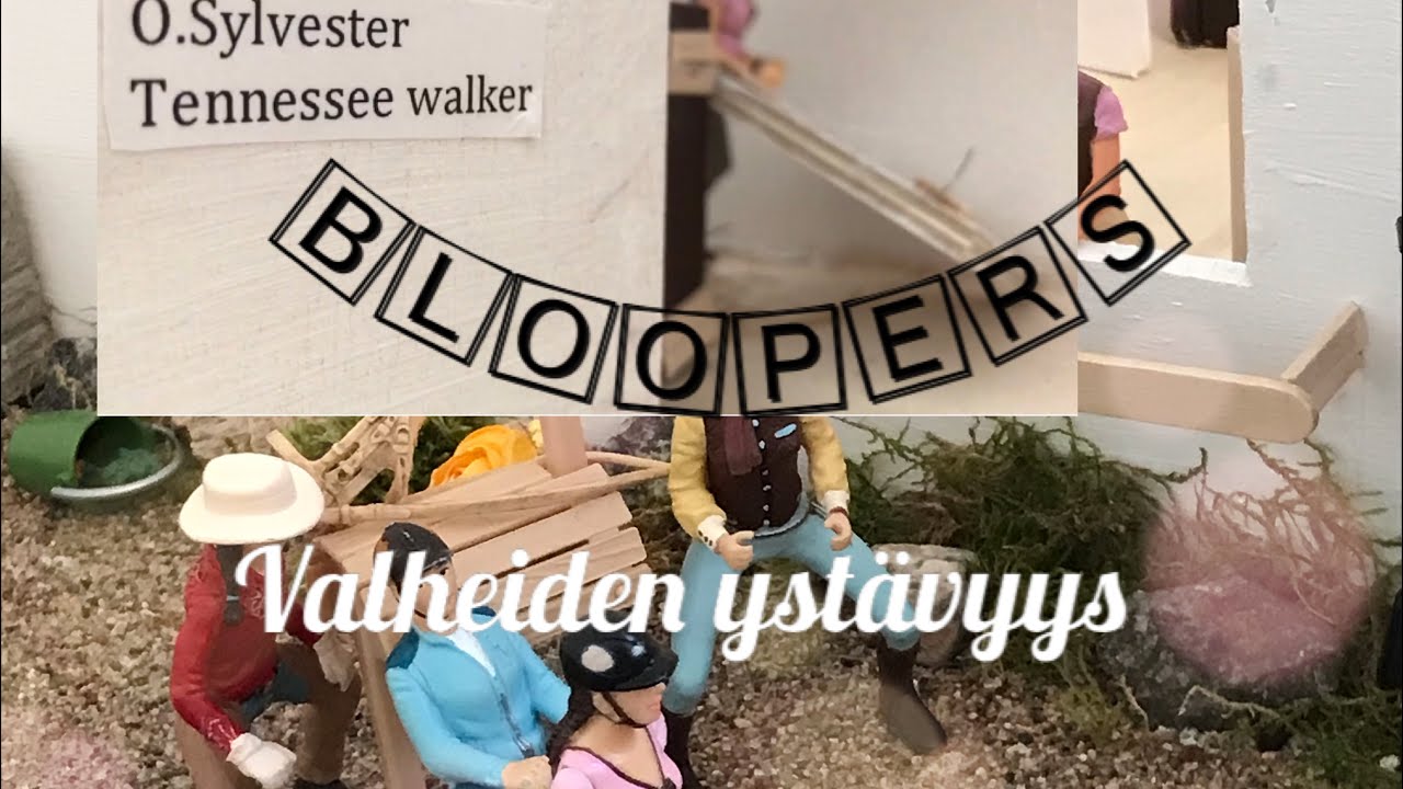 BLOOPERS😂 valheiden ystävyys