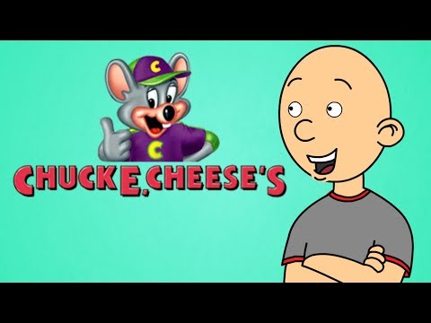 Classic Caillou Turns His House Into Chuck E Cheese S Grounded Youtube - caillou plays roblox in the librarygos to chuck e