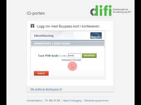 Buypass ID - Innlogging