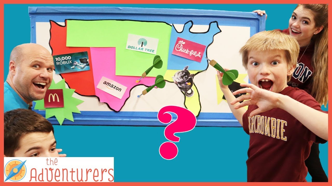 Throwing A Dart At A Map And Buying Whatever It Lands On / That YouTub3