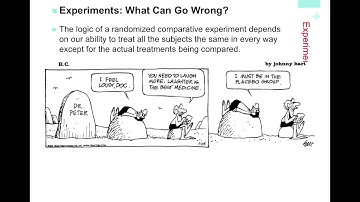 Chapter 12 (Video 5): Observational Studies and Experimental Design