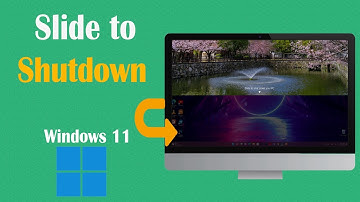 Activate Slide to Shutdown Your PC | Windows 11 turn off using slide mode