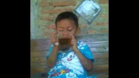 Viral anak kecil minum kopi sampai di nikmati maknyusss