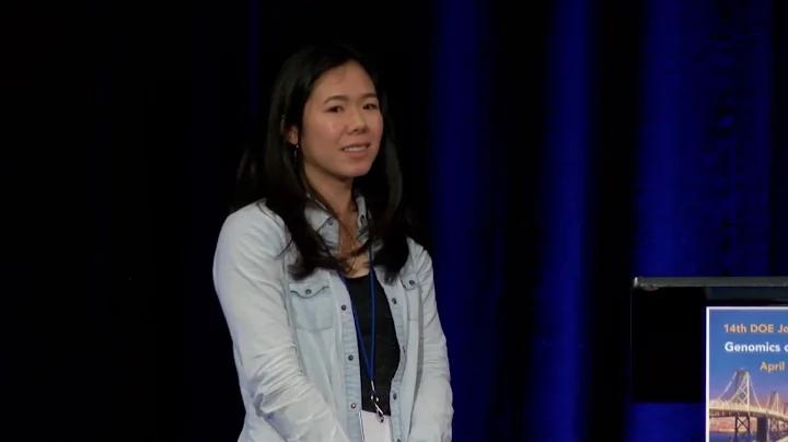 Sara Calhoun at the 14th Annual JGI Genomics of En...
