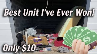 Best $10 Storage Unit I've Ever Won | Can't Believe All The Cool Stuff I Found