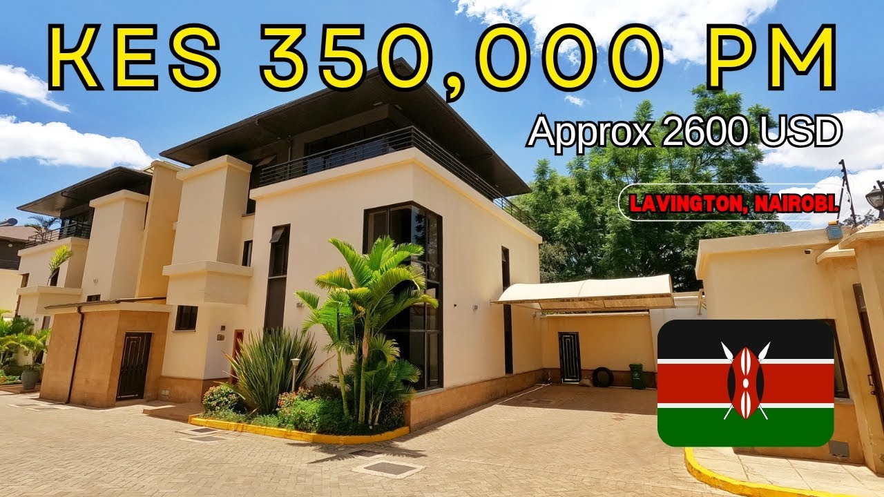 Inside an INCREDIBLE RESORT STYLE townhouse in Lavington,NAIROBI. LUXURY HOUSE TOUR.