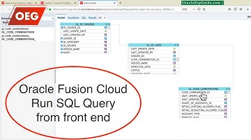 Oracle Fusion | SQL Query from OTBI front end
