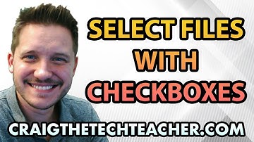 How To Select Files Using Check Boxes In Windows 7