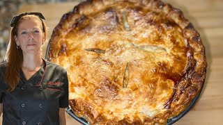 Easy Chicken and Cheese Pot Pie Recipe