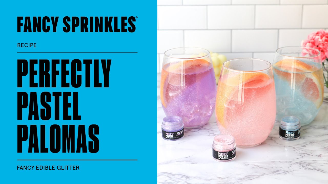 Fancy Sprinkles Premium Edible Glitter, 100% Edible Glitter for Sparkling  Food & Drinks No Taste or Texture (4g, Citrine Yellow)