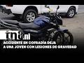 Camioneta impacta a dos jóvenes en carretera hacia Tipitapa