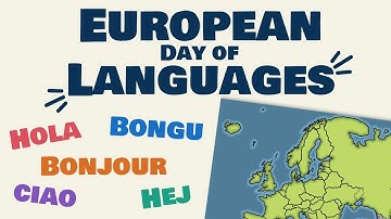 Shout HELLO in 24 Languages – European Day of Languages is Here! 🌍