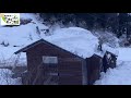 自宅の屋根の雪下ろしを子供が手伝ってくれました〜豪雪地帯のルーティン【8日目】2020年12月24日(木)