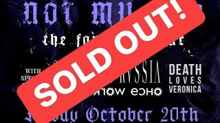 Clockwork Echo LIVE clip of Gravethunder & Hellfire at the Crypt Denver sold out for Not My God tour