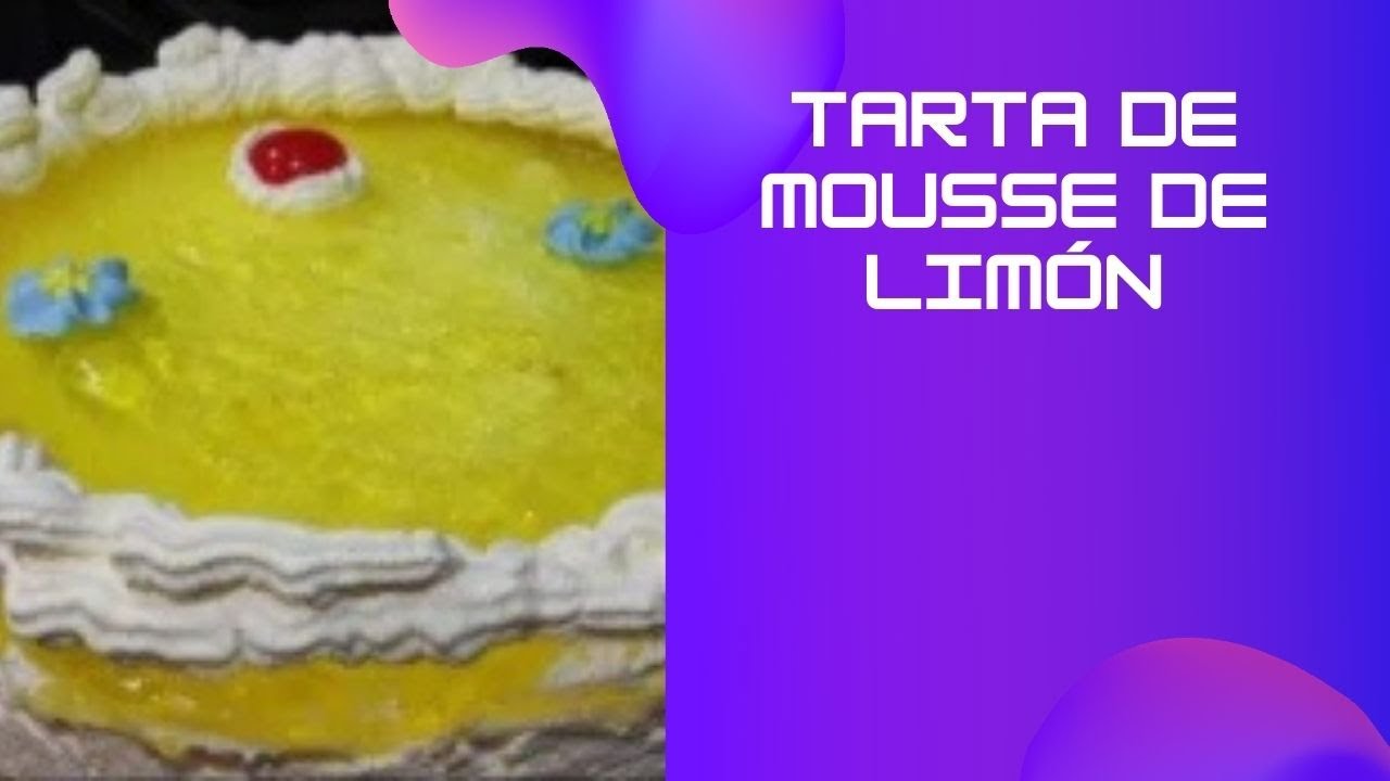 Mousse de limón cómo se hace