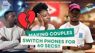 INTRODUCTION TRAILER | MAKING COUPLES SWITCH PHONES FOR 60SECπ₯ SEASON 1 | π§πΌ BW Edition | Episode 1|