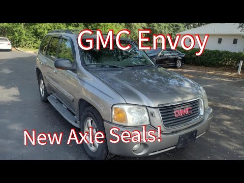 Envoy gets new axle seals! #gmc #trailblazer #envoy #debodi