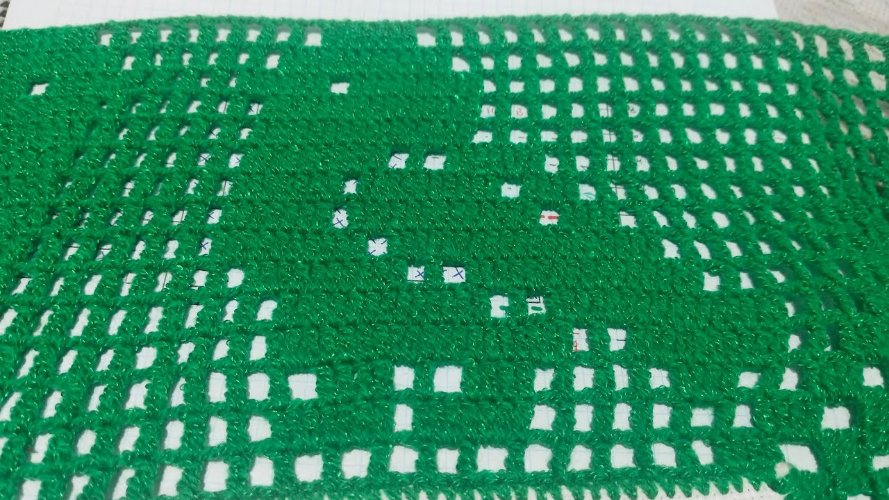 Servilleta con orilla de vuelta y vuelta pajaritos #crochet #tejedoras 