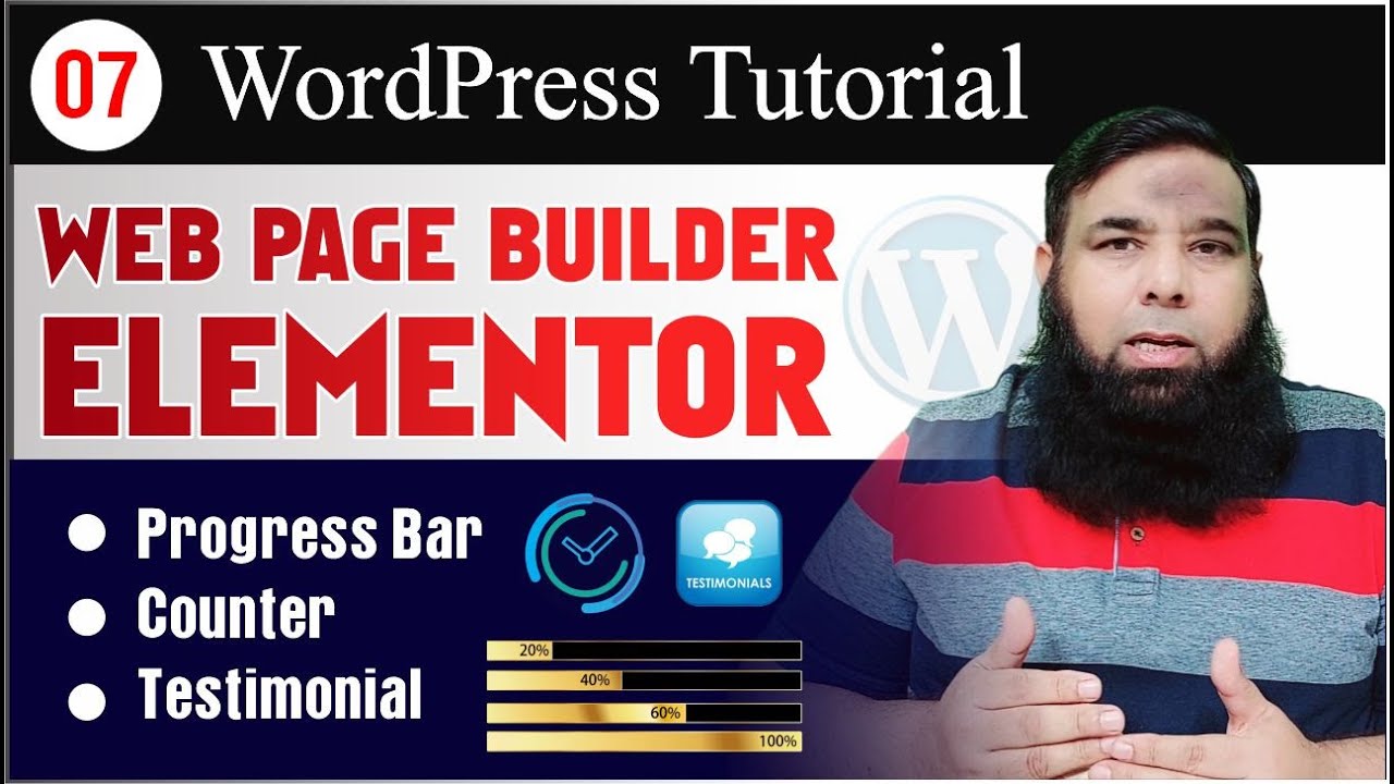 Elementor Tutorial || WordPress Tutorial For Beginners || Class 07 ...
