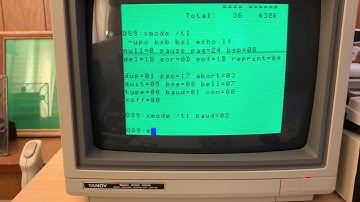 CoCo 3: OS-9 Serial Communication with the Model 4